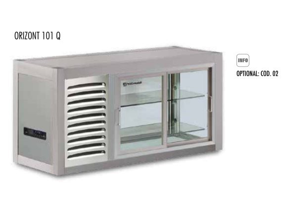 Vetrinetta refrigerata da banco Orizont 101 Q +4/+10°